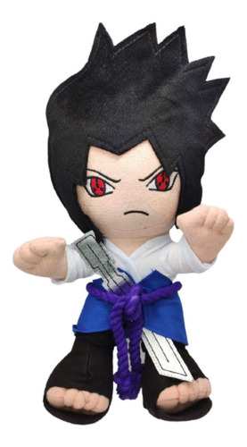 Imagen 1 de 4 de Juguete Naruto Peluche Sasuke Mangekyou Konoha Clan Renegado