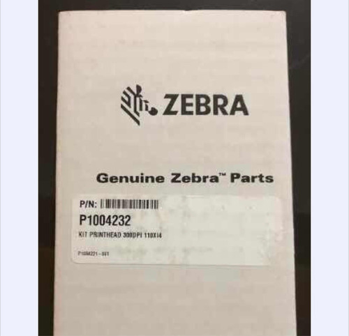 Cabezal Original Zebra 110xi4 300dpi P1004232 Nuevo En Caja (Usado)