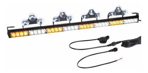 At-haihan Barra Luz Emergencia Led Estroboscopica 34 Suv