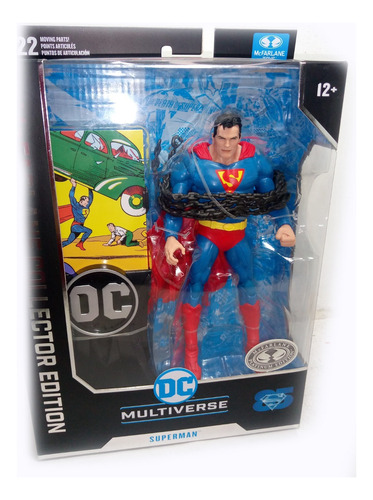 Figura Original Superman Clasico Macfarlane
