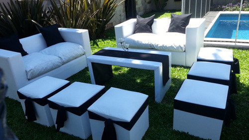 Alquiler De Livings, Puff Y Gazebos Para Eventos