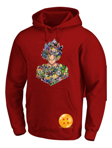 Sudadera Dragon Ball Dragon Ball Z Gt Collage Goku (clasica)