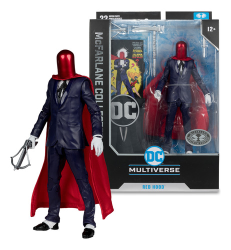Red Hood Mcfarlane Collector Edition Platinum