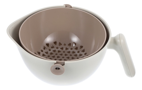 Cesta De Desagüe De Cocina, Colador De Doble Capa, Con Colad