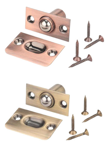 2 Pestillos De Bola Para Puerta, Pestillos De Bola Para