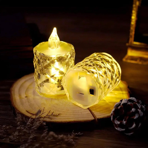 Luz De Vela De Sin Llama Lámpara De Vela De Luz De Vela Para