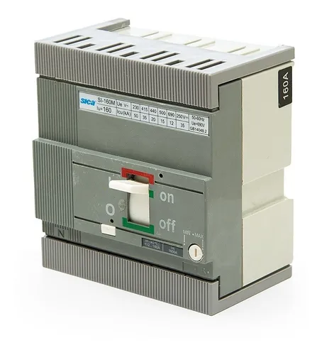 Interruptor Automático Tetrapolar 4p Regulable 112/160a