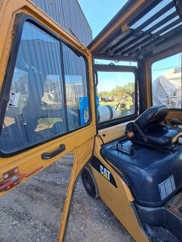 Autoelevador Cat Gp35 3500kg Cabinado P/doble Pallet Año2015