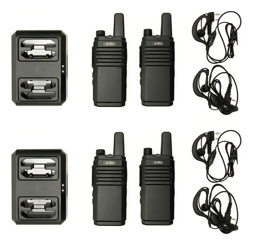 Btech Frs-b1 4 Pack Frs Business, Adult Walkie Talkies, Noaa