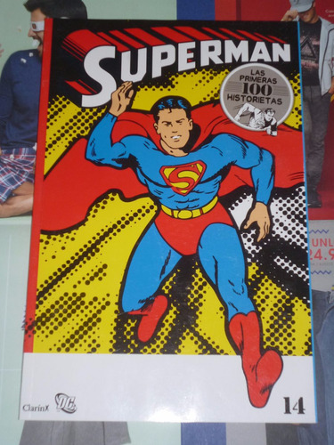 Superman Las Primeras 100 Historietas Edit. Clarin N°5,13,14