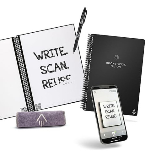 Cuaderno Inteligente Borrable Rocketbook Fusion Executive