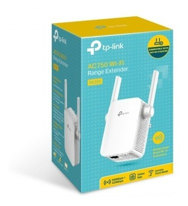 Extensor De Cobertura Wi-fi Ac750 Tp-link Re205