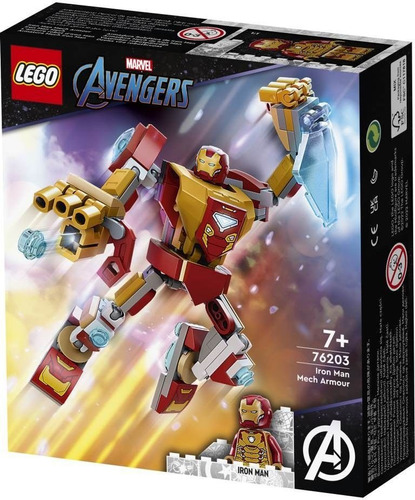 Lego Avengers - Iron Man Mech Armor - 130 Piezas - 76203