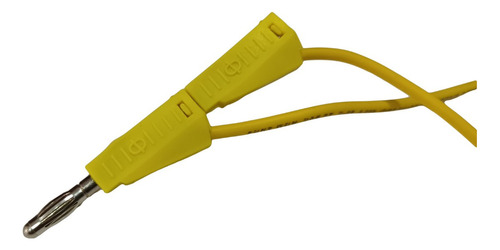 Cable Plug A Plug Tipo Banana Apilable 40 Cm Cal 18, 10 Pzs