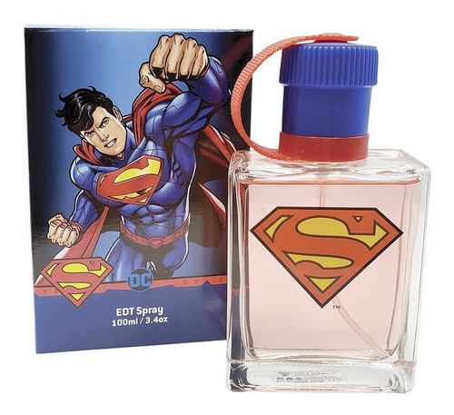Imagen 1 de 4 de Perfume Superman 100ml Para Niño