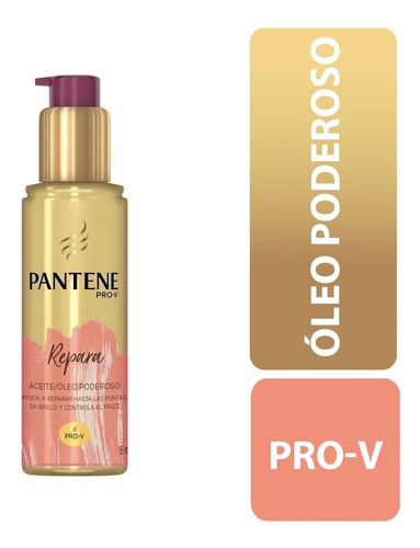 Óleo Pantene Pro-v Repara Aceite/oleo Poderoso 95ml