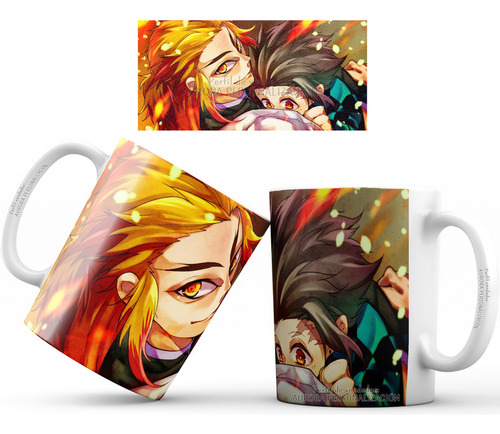 Mug Taza Pocillo Demon Slayer Anime Serie 06