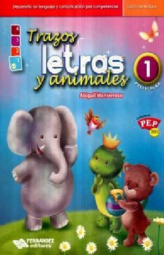 Trazos Letras Y Animales 1 Preesc. -libro De Lecturas-