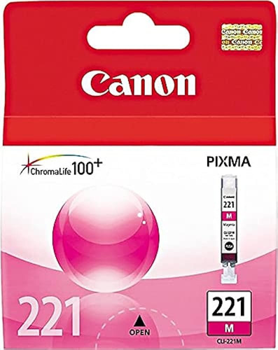 Cartucho Original Canon 221 Cli-221m Magenta 