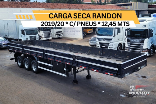 Carreta Carga Seca Randon 2019/20 12,45mts C/ Pneus