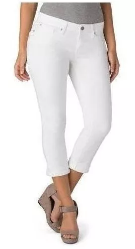Huérfano temporal cojo Pantalon Levis Mujer 311 Shaping Capri Blanco Skynni Jeans
