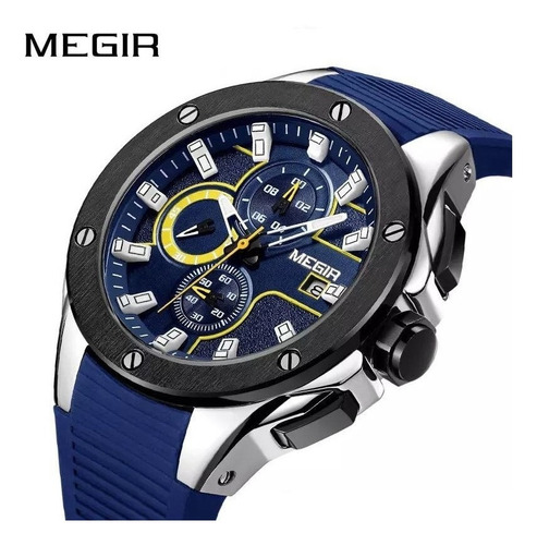 Relógio Masculino Megir, Luxo, Esportivo