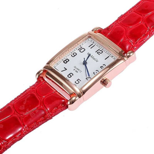 Relógio Feminino Womage De Pulso Quartzo Montre Femme