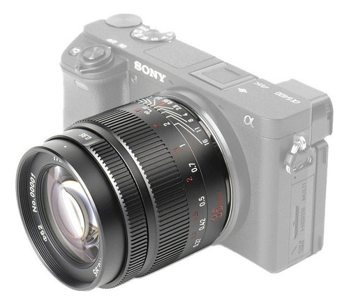 Lente 35mm F0.95 Canon Eos-m Mount 7 Artisans Profesional Tipo De Montaje Canon Eos-m Mount 35 Mm F0.95