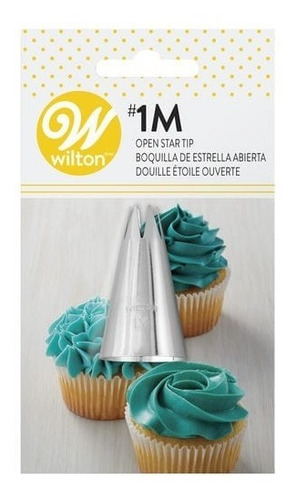 Boquilla 1m Wilton Estrella Abierta Original 100%