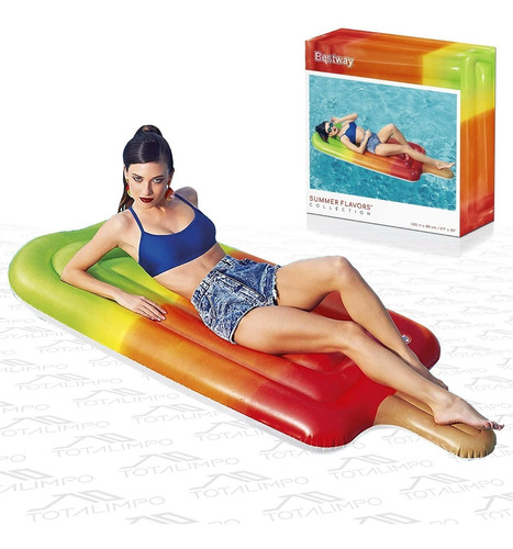 Inflable Helado Palito Bestway 43161 Flotador Pileta Cuota