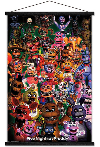 Póster De Pared De Five Nights At Freddy&#39;s-ultimat...