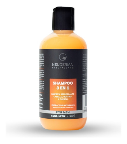 Shampoo 3 En 1 Con Papaya + Aloe Vera + Nopal 250ml