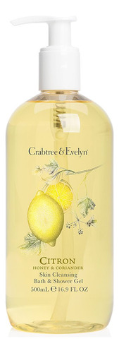 Crabtree & Evelyn Gel Limpiador De Bano Y Ducha, Miel De Cit