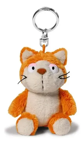 NICI Gato Angy Peluche De 5 Cm – Mymochi Mini Kawaii Con Lazo Elástico, Adorno Y Amuleto Para Bolsos Y Zapatos