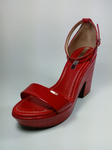 Zapatos Moleca Para Mujer Color Rojos