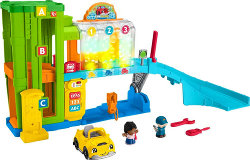 Fisher Price Garaje De Aprendizaje Luminoso Little People