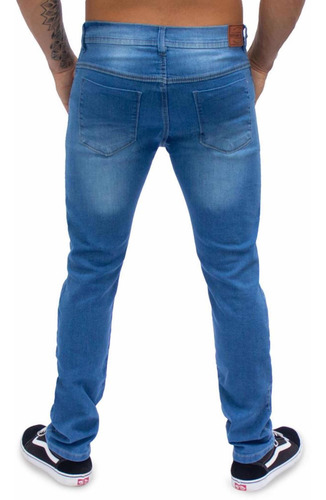 Imagem 5 de 7 de Kit 3 Calça Jeans Masculina Original Slim