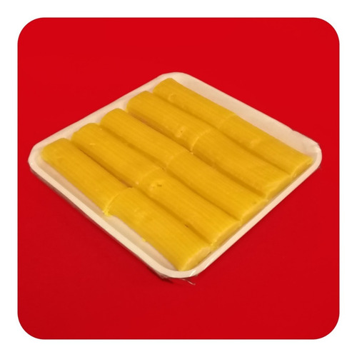 Imagen 3 de 4 de Dulce Típico Poblano 10 Macarrones Vainilla Charola 143g Dlt