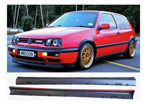 Estribos Spoilers Laterales Jetta A3 Tipo Original 1993 1999