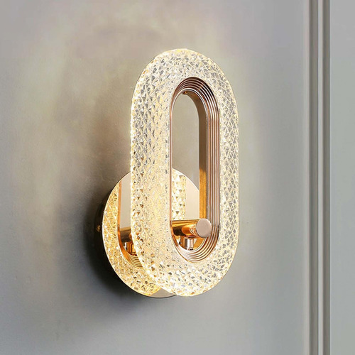 Lámpara De Pared Led De Lujo Aplique De Pared Estilo A