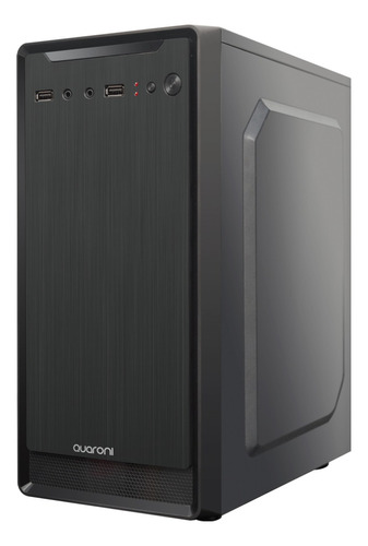 Gabinete Quaroni Qcmt07 Mini Tower Micro Atx Usb Negro /v