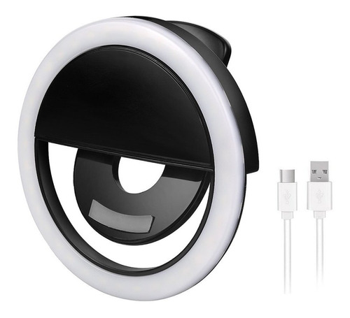 Imagen 1 de 2 de Aro De Luz Led Para Celular Selfie Fotos Videollamada
