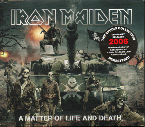 Iron Maiden A Matter Of Life And Death - Metallica Pantera
