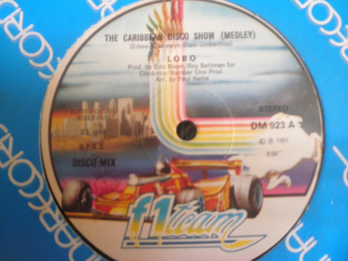 Disco Remix De Vinyl Lobo - The Caribbean Disco Show (1981)