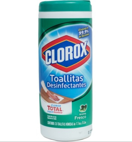 Clorox Toallitas Desinfectantes - Elimina Virus
