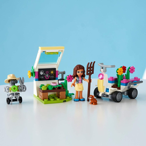 Jardín De Flores De Lego Amigos Olivia 41425 Construido
