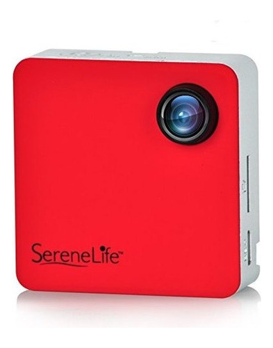 Camara Portatil Con Clip Serenelife 1080p Full Hd Con Wi-fi