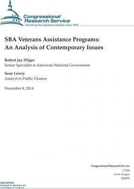 Sba Veterans Assistance Programs - Congressional Research...