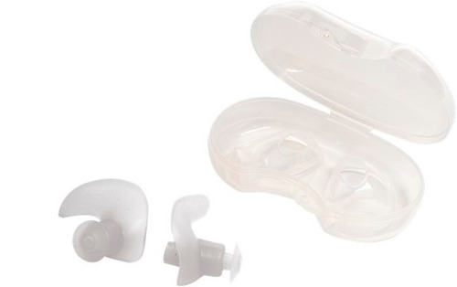 Tapones Oído Adultos Natación Tyr Silicona Moldeable Estuche