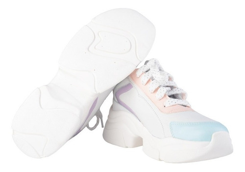 Imagen 6 de 8 de Zapatillas Urbanas De Mujer De Cuero Abigail - Ferraro